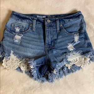 Mossimo High-Rise Denim Shorts